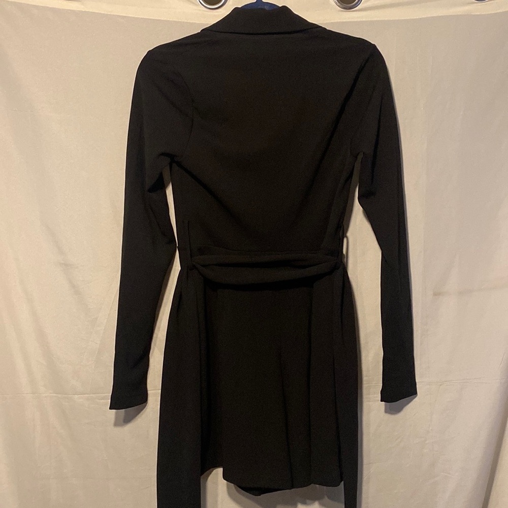 ASOS Tie Front Blazer Romper Size 6 - Picture 7 of 8
